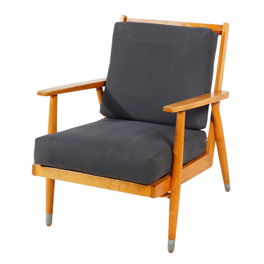 Mid-Century Modern Walnut Chair, 1960s
