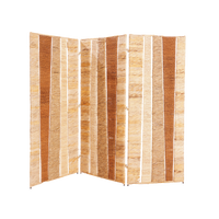 Jute Folding Screen