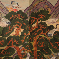 Korean 'Shipjangsaengdo' 8-Panel Screen