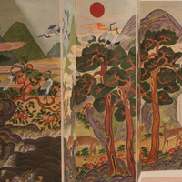 Korean 'Shipjangsaengdo' 8-Panel Screen