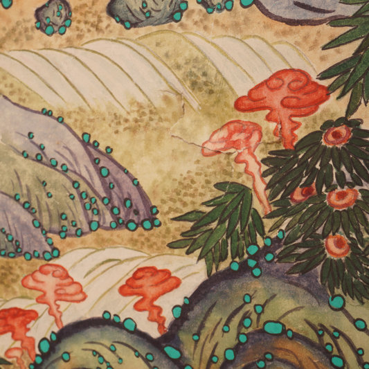 Korean 'Shipjangsaengdo' 8-Panel Screen