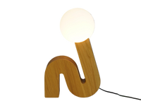 Curl Table Lamp by Lubbux, 2023