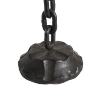 Pair of Sculpted Wood Candle Holders