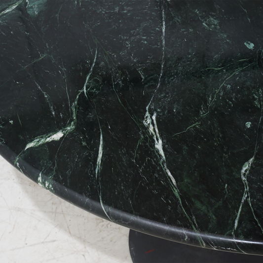 Round Verde Marble Bistro Table
