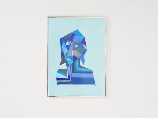 Blue God by Andi Katz, 1990s