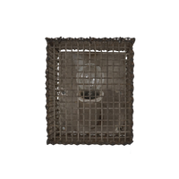 Industrial Caged Sconce