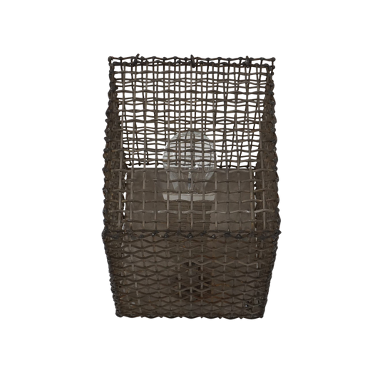 Industrial Caged Sconce