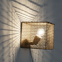 Industrial Caged Sconce