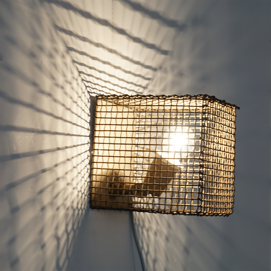 Industrial Caged Sconce