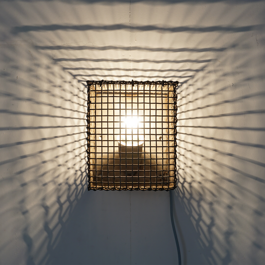 Industrial Caged Sconce