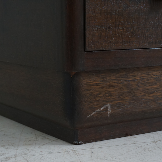 Art Deco Executive Mahogany Desk