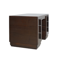 Art Deco Executive Mahogany Desk