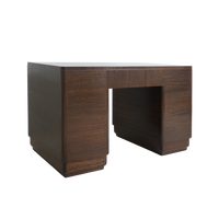 Art Deco Executive Mahogany Desk