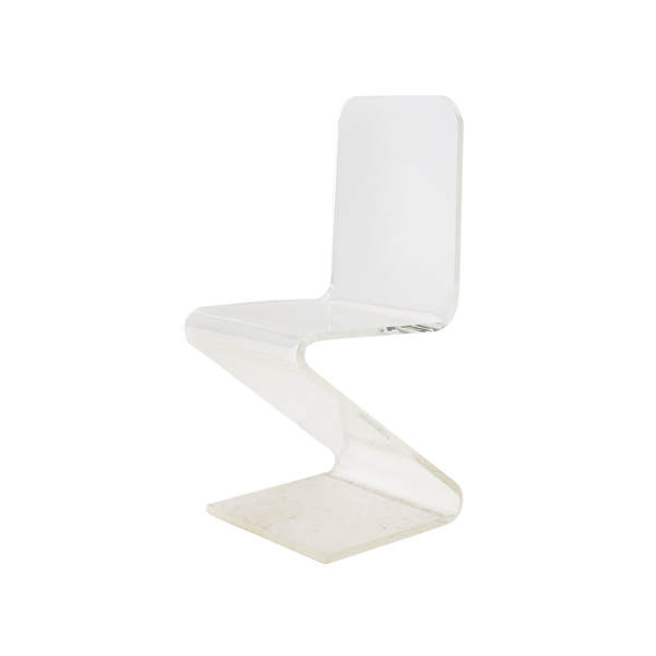 Lucite best sale z chair