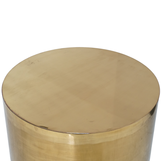 Smoked Glass and Brass Table