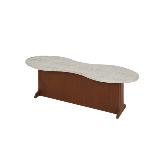 Travertine Peanut MCM Table