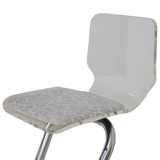 Pair of Barstools by Luigi Bardini, 1970s