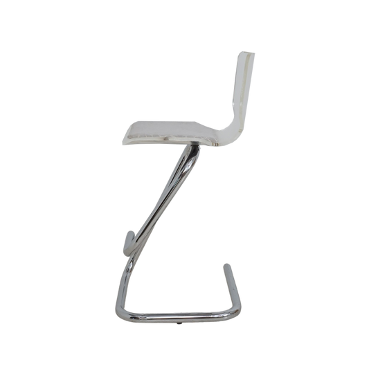 Pair of Barstools by Luigi Bardini, 1970s