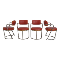 Set of 4 Cantilever Chairs by Jazz, 1970s