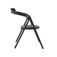 Black Sculptural Dining Chair, 1990s