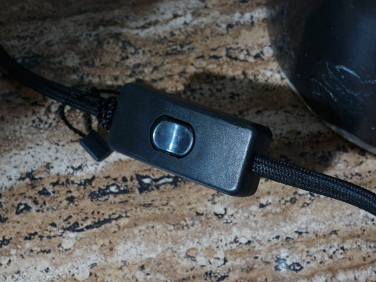 Oversized Marble Lamp, 1970s