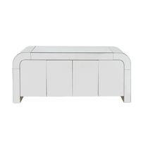 Waterfall Mirrored Credenza