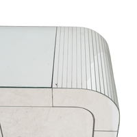 Waterfall Mirrored Credenza