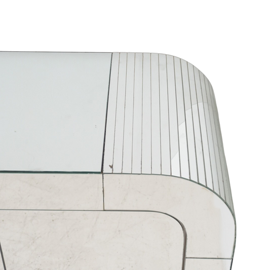 Waterfall Mirrored Credenza