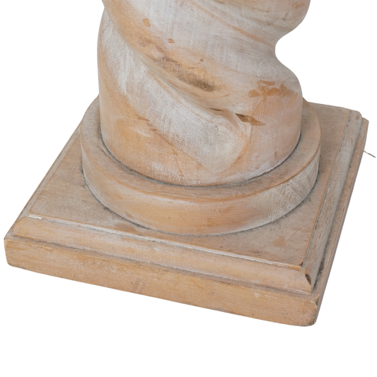 Italian Barley Twist Floor Lamp, 1950s