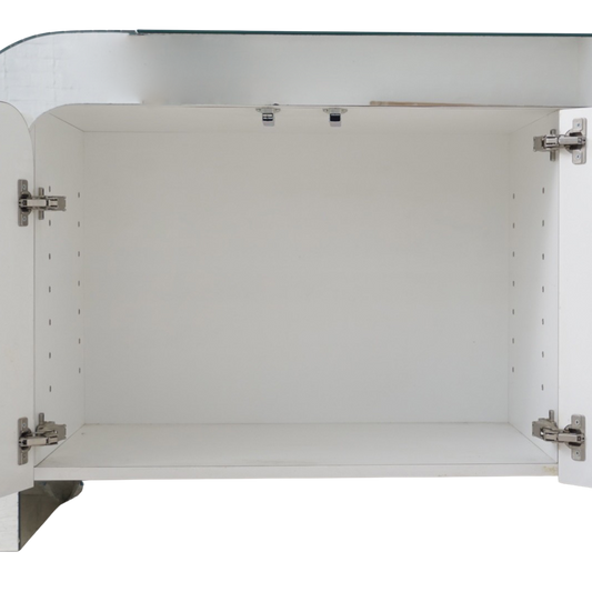 Waterfall Mirrored Credenza