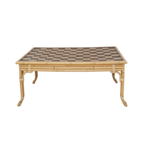 Rattan Coffee Table by John Hutton, 1970s