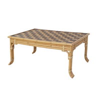 Rattan Coffee Table by John Hutton, 1970s