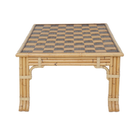 Rattan Coffee Table by John Hutton, 1970s