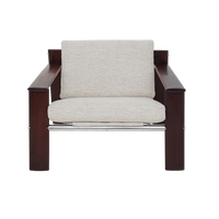 MP 129 Chair & Ottoman by Percival Lafer, 1960s