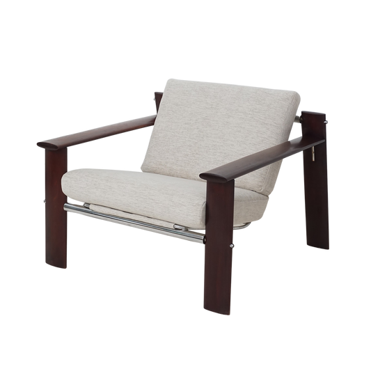 MP 129 Chair & Ottoman by Percival Lafer, 1960s