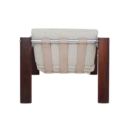 MP 129 Chair & Ottoman by Percival Lafer, 1960s