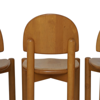 Set of 6 Beech Dining Chairs