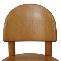 Set of 6 Beech Dining Chairs