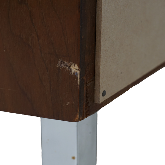 Tambour Midcentury Cabinet