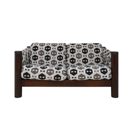 Midcentury Sling Love Seat