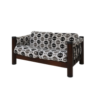 Midcentury Sling Love Seat