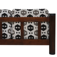 Midcentury Sling Love Seat