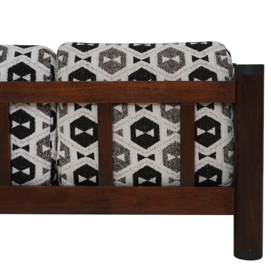 Midcentury Sling Love Seat