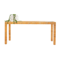 Rattan Console, 1970s