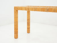 Rattan Console, 1970s