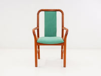 Pair of Bentwood Teak Chairs, 1970s