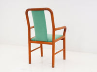 Pair of Bentwood Teak Chairs, 1970s