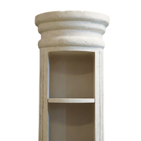 Rotating Greek Column Shelving