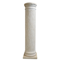 Rotating Greek Column Shelving