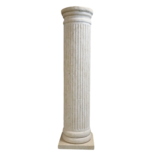 Rotating Greek Column Shelving